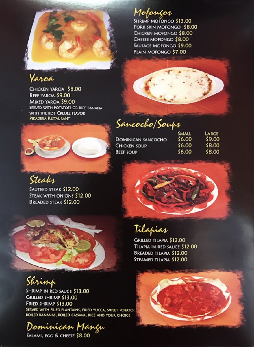 Pikadera Restaurant Menu - Image 3